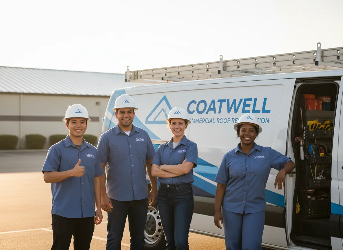 Commercial roof coating company in Kennan, WI